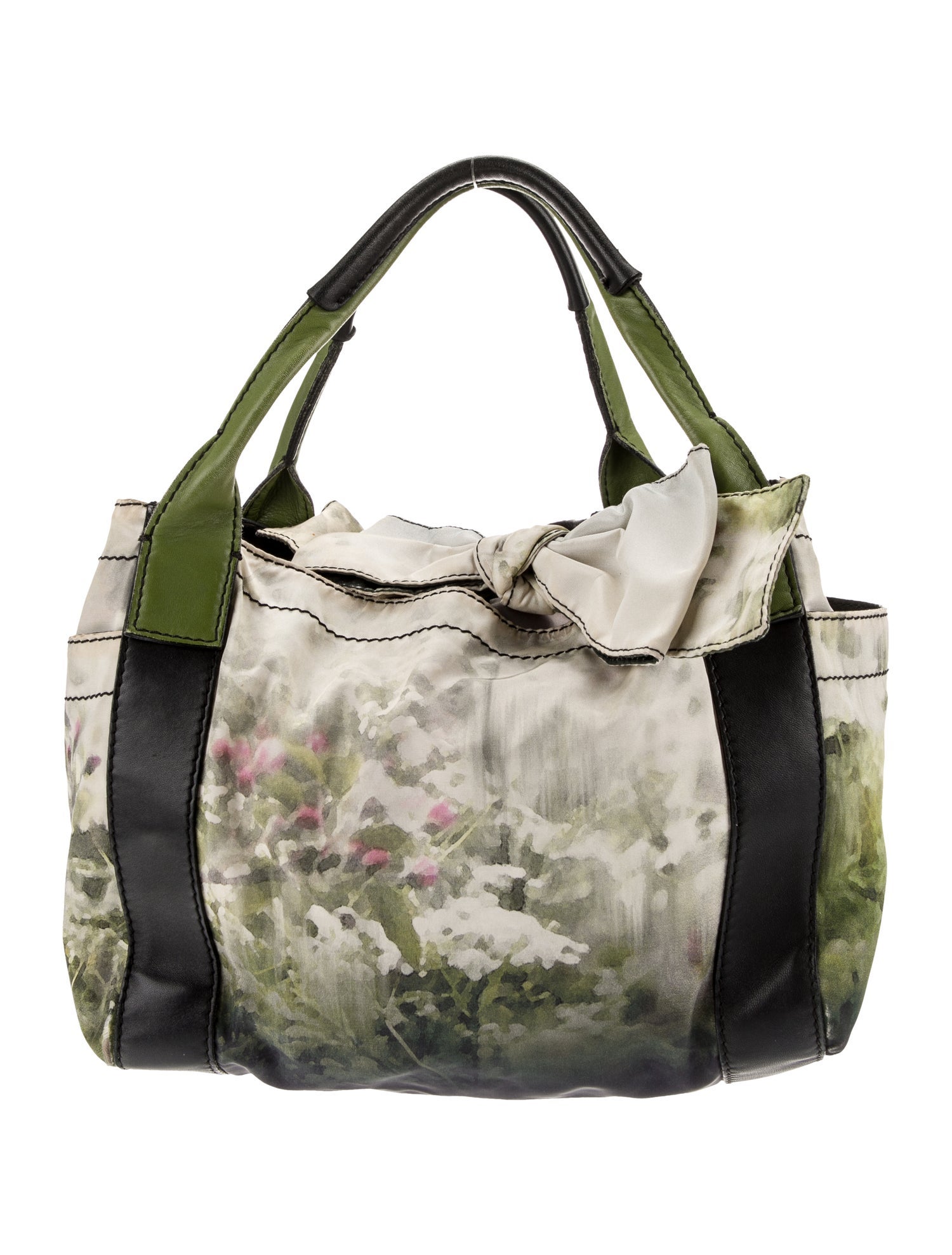 Valentino Leather Top Handle Bag