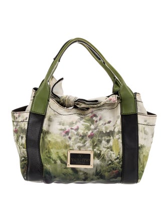 Valentino Leather Top Handle Bag