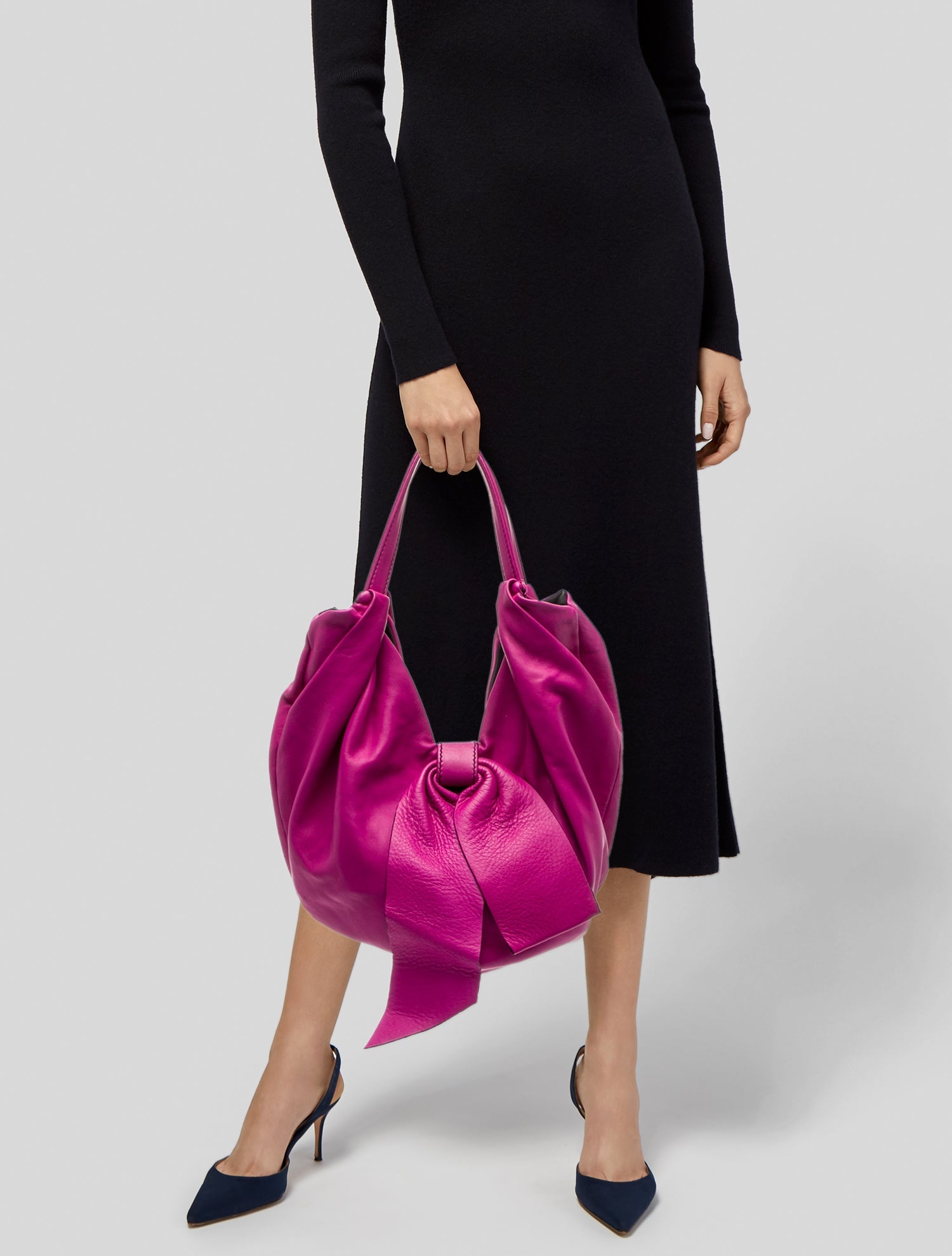 Valentino Leather 360 Bow