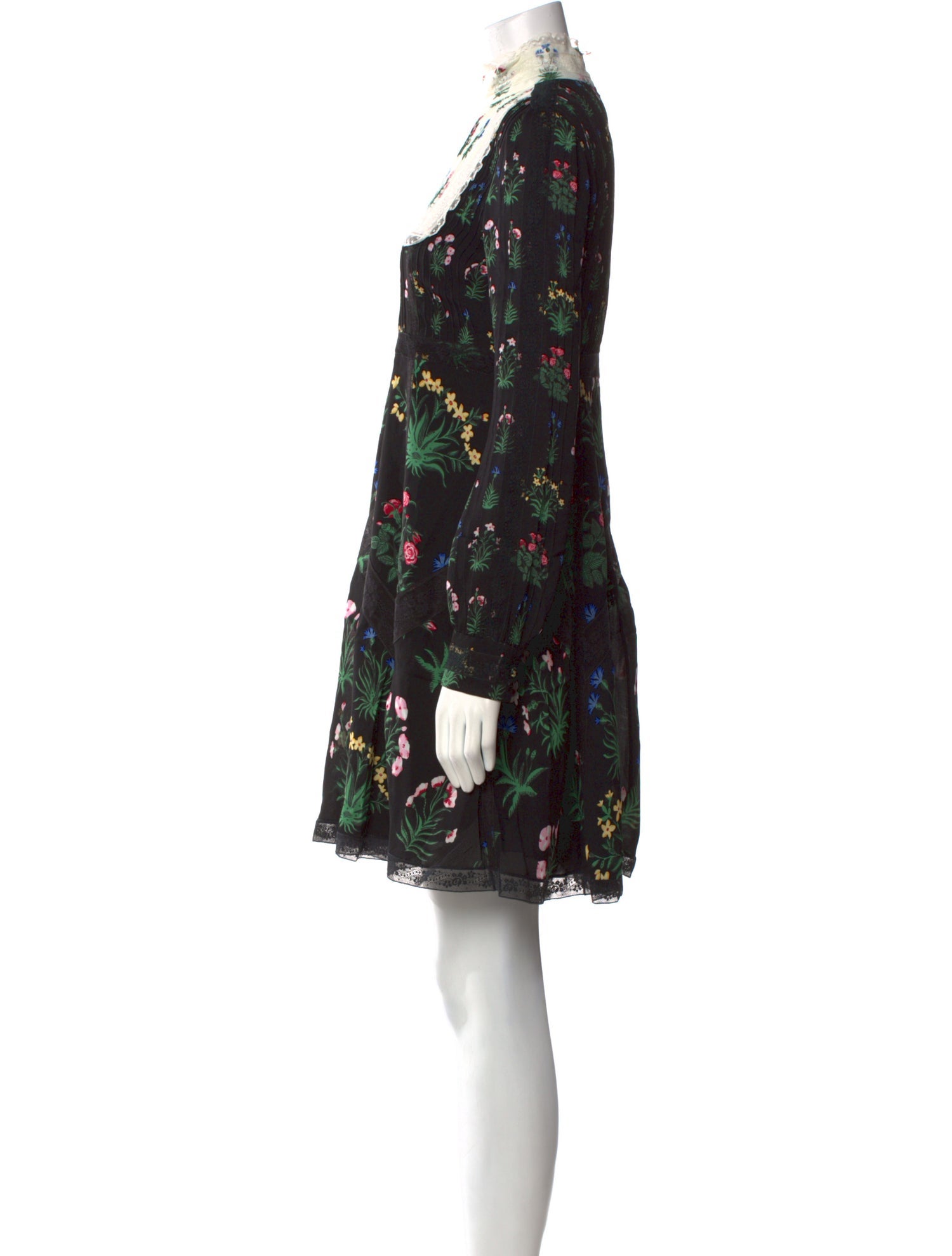 Valentino Floral Print Mini Dress