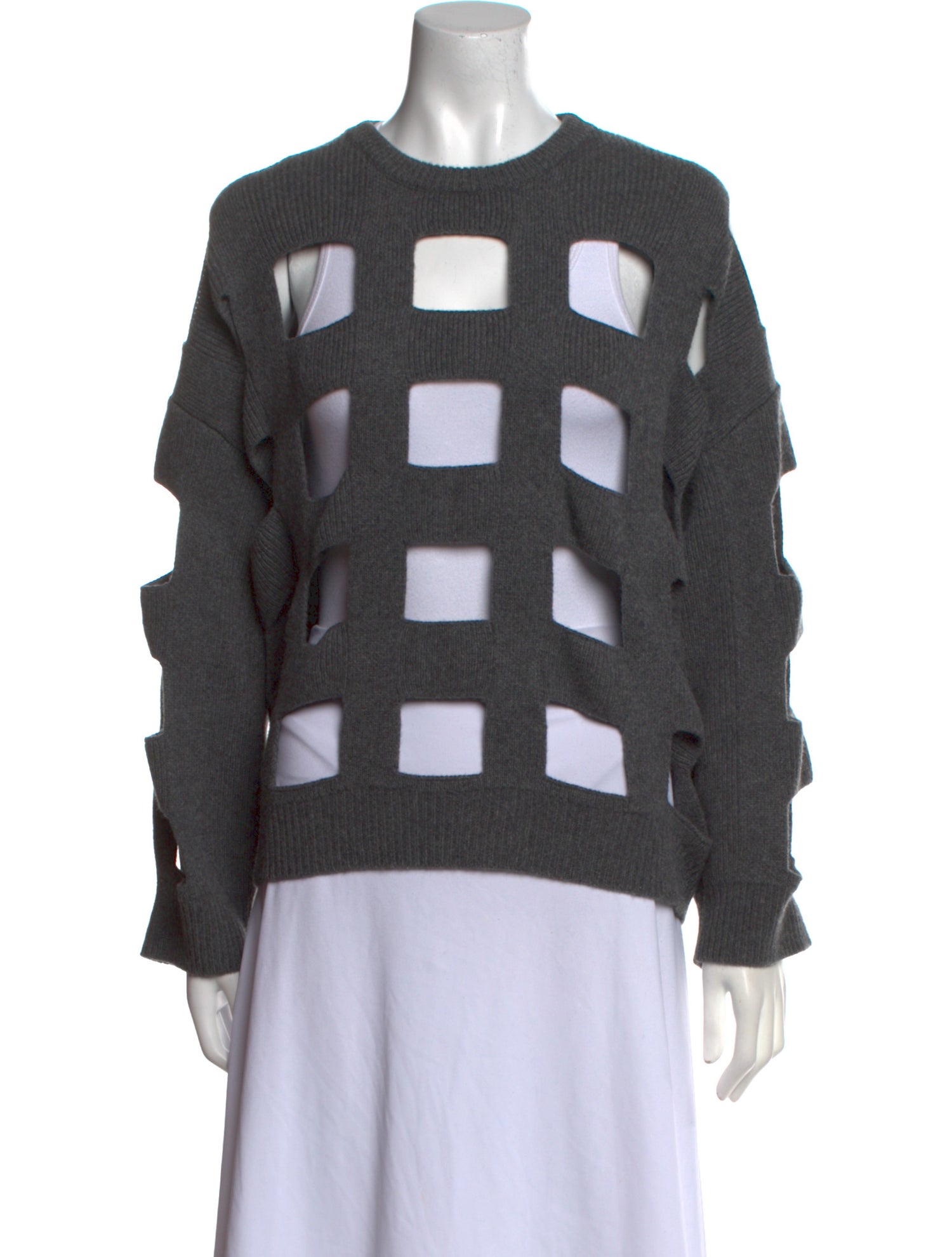 Valentino Printed Crew Neck Sweater