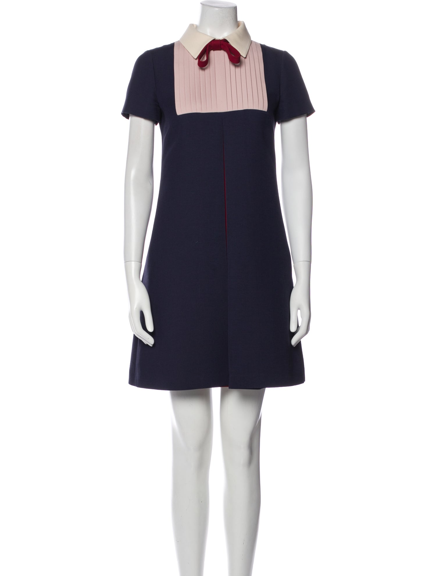 Valentino Virgin Wool Mini Dress