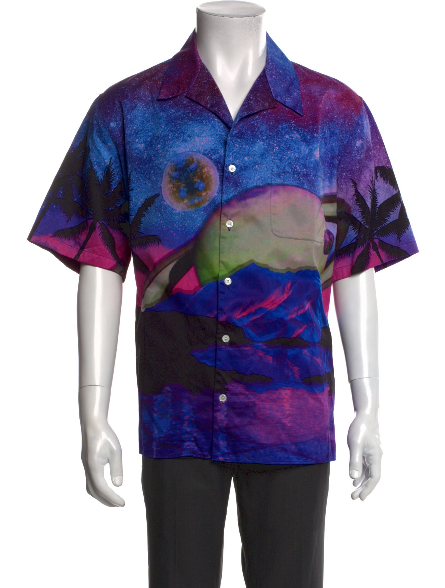 Valentino Printed Short Sleeve Shirt