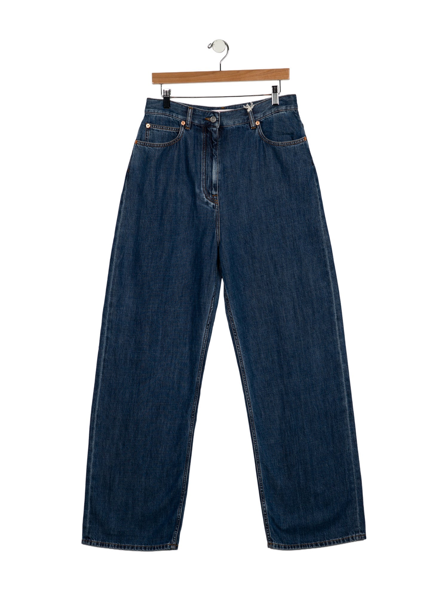 Valentino High-Rise Wide Leg Jeans w/ Tags