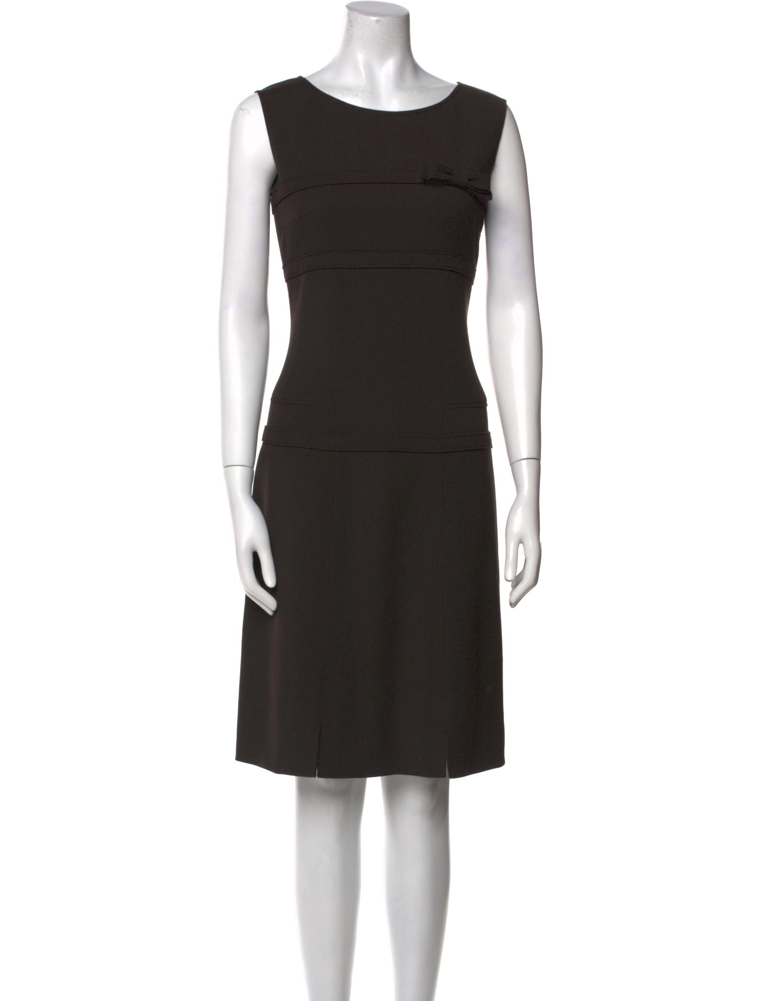Valentino Virgin Wool Knee-Length Dress