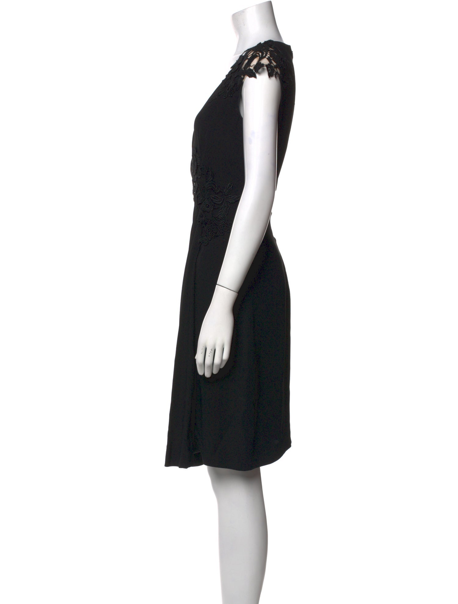 Valentino Virgin Wool Knee-Length Dress