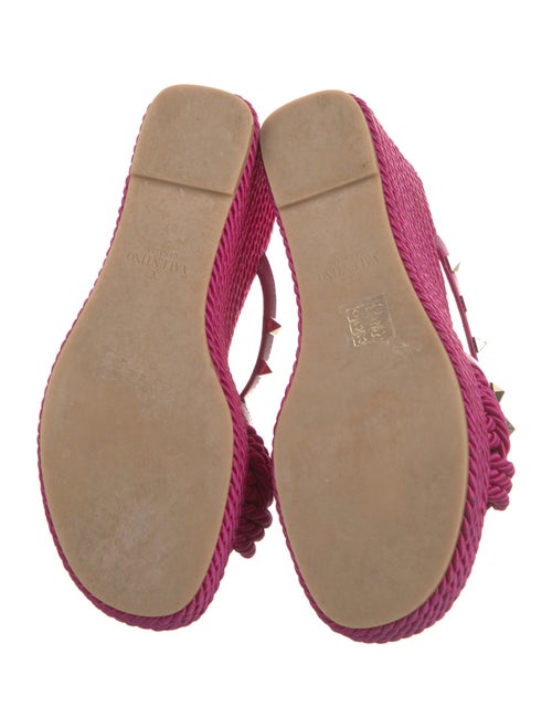 Valentino Rockstud Accents Studded Accents Espadrilles