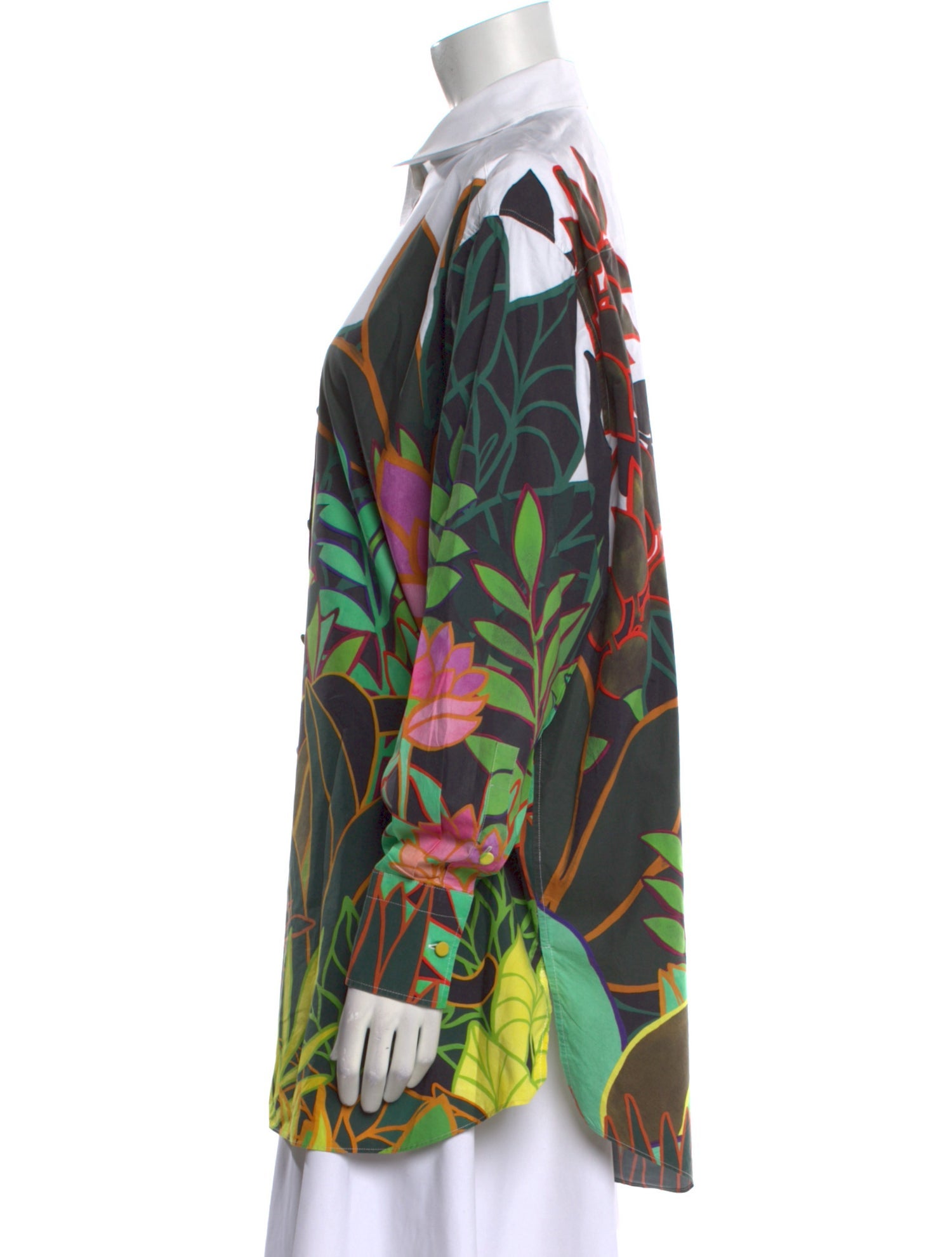Valentino Printed Long Sleeve Tunic