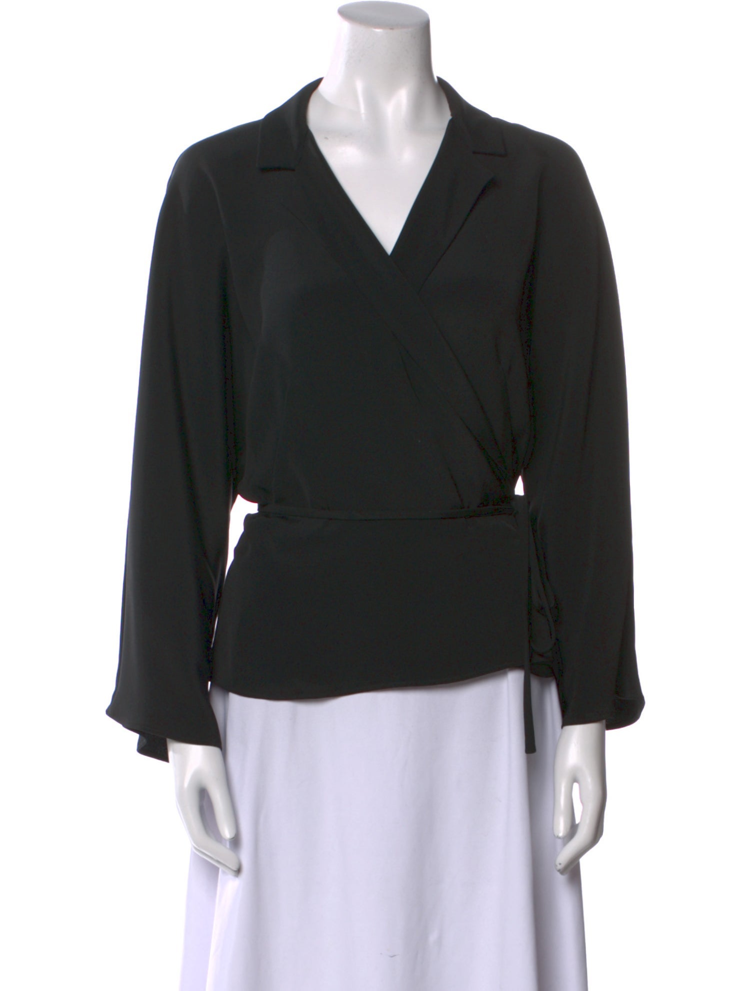 Valentino Silk Long Sleeve Blouse