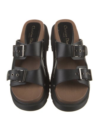 Christian Dior Leather Slides