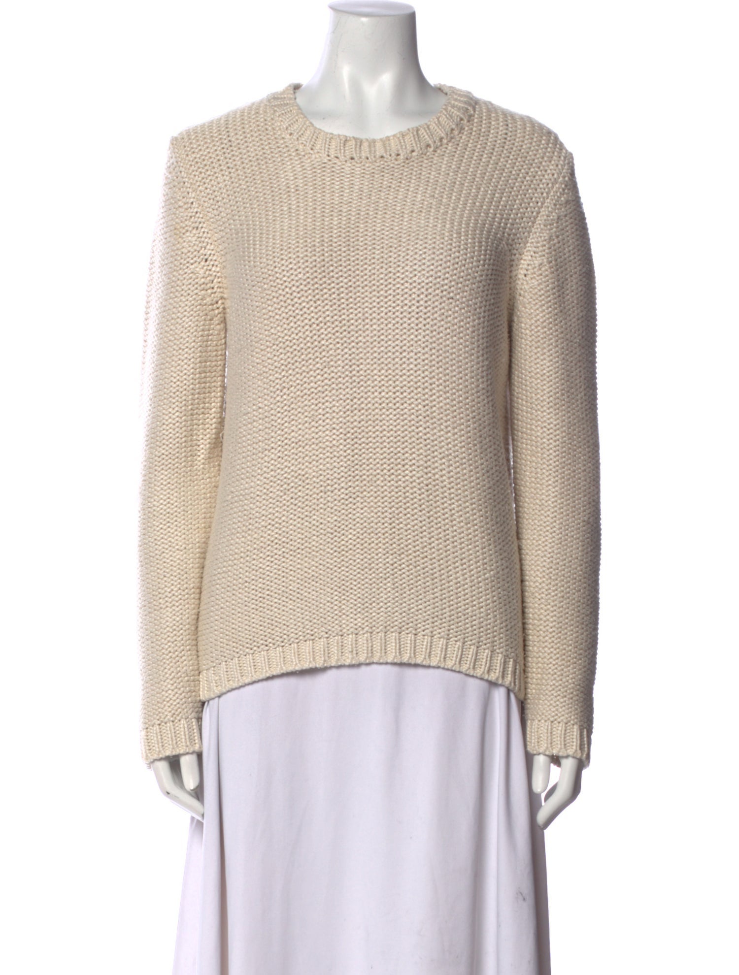 Valentino Silk Crew Neck Sweater