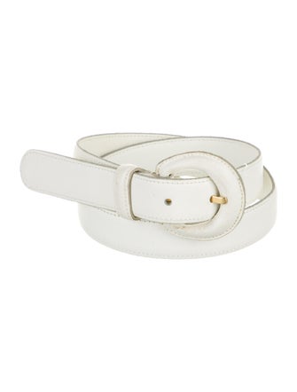 Valentino Skinny Leather Waist Belt