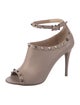 Valentino Rockstud Accents Leather Pumps