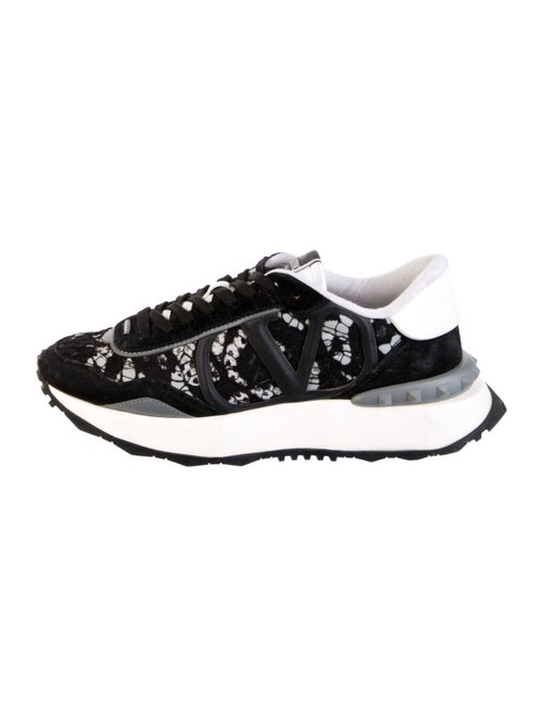Valentino Lace Lace Pattern Sneakers