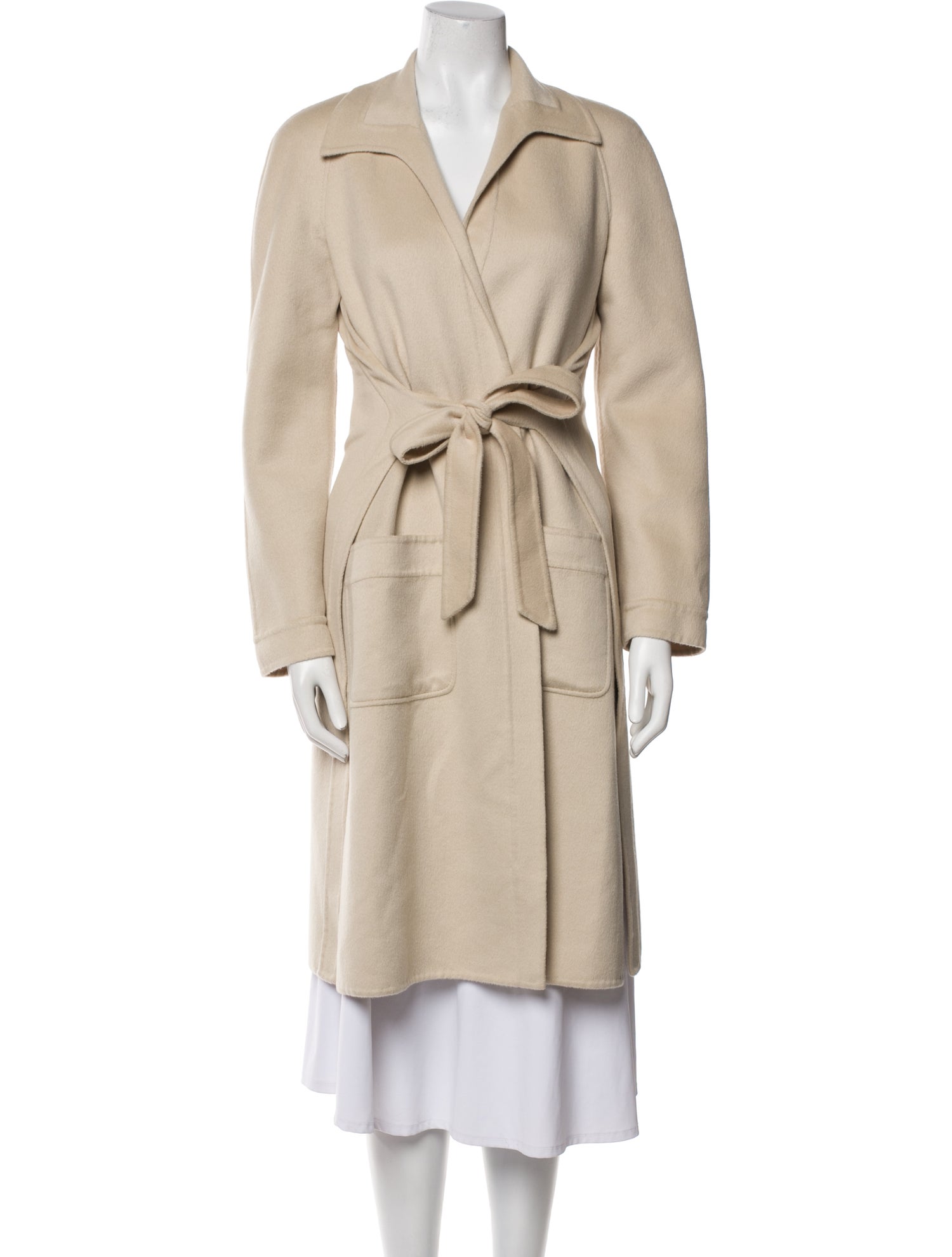 Valentino Virgin Wool Trench Coat