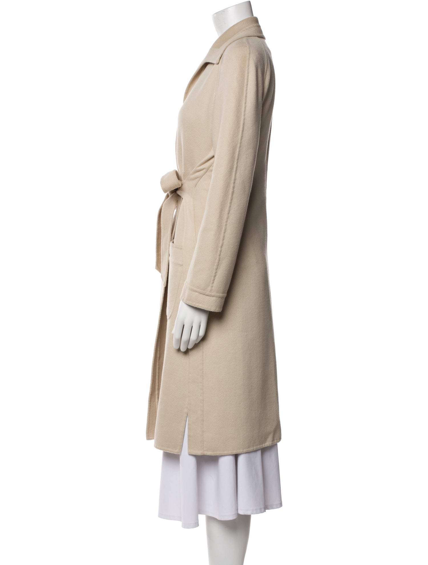 Valentino Virgin Wool Trench Coat