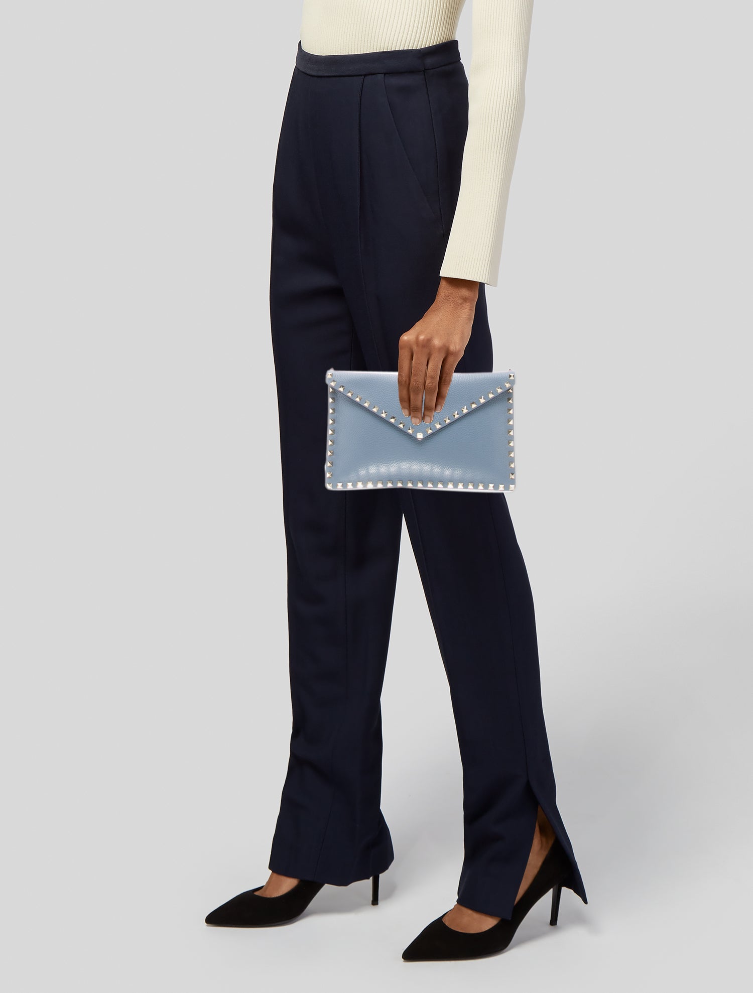 Valentino Rockstud Clutch w/ Tags