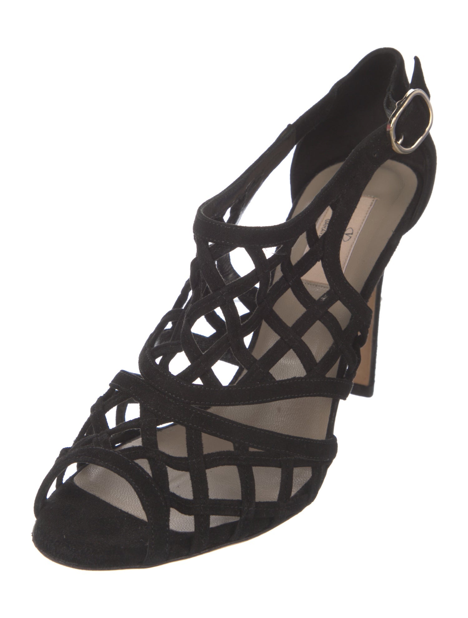 Valentino Suede D'Orsay Pumps