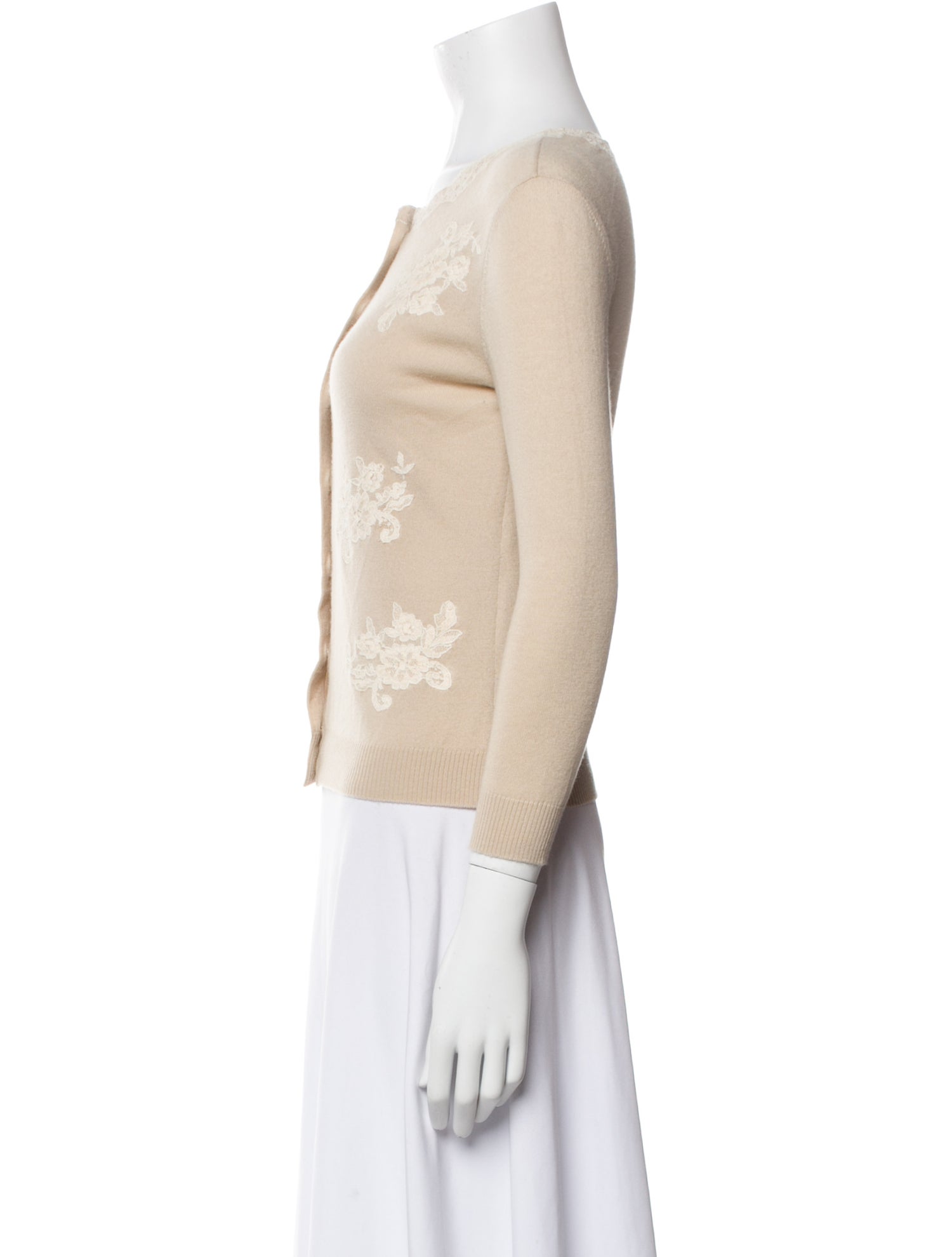 Valentino Virgin Wool Scoop Neck Sweater