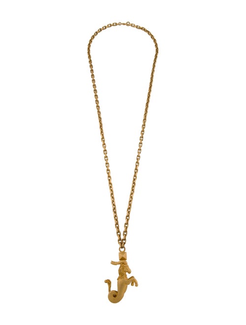 Valentino Capricorn Zodiac Pendant necklace