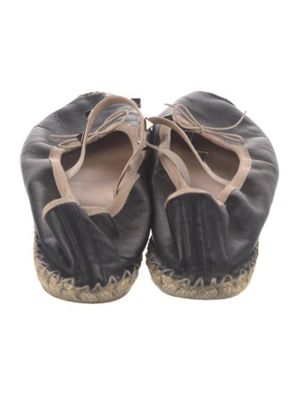 Valentino Rockstud Accents Leather Espadrilles