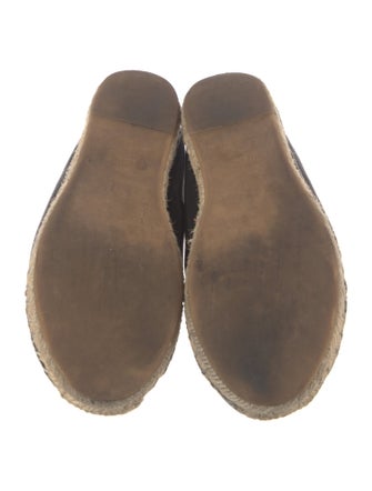 Valentino Rockstud Accents Leather Espadrilles