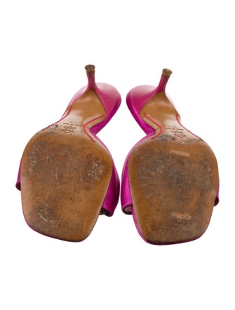 Valentino Leather Slides