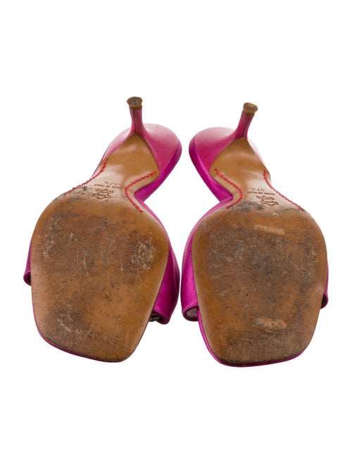 Valentino Leather Slides