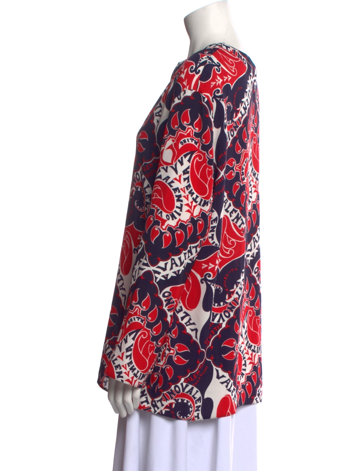 Valentino Silk Printed Tunic