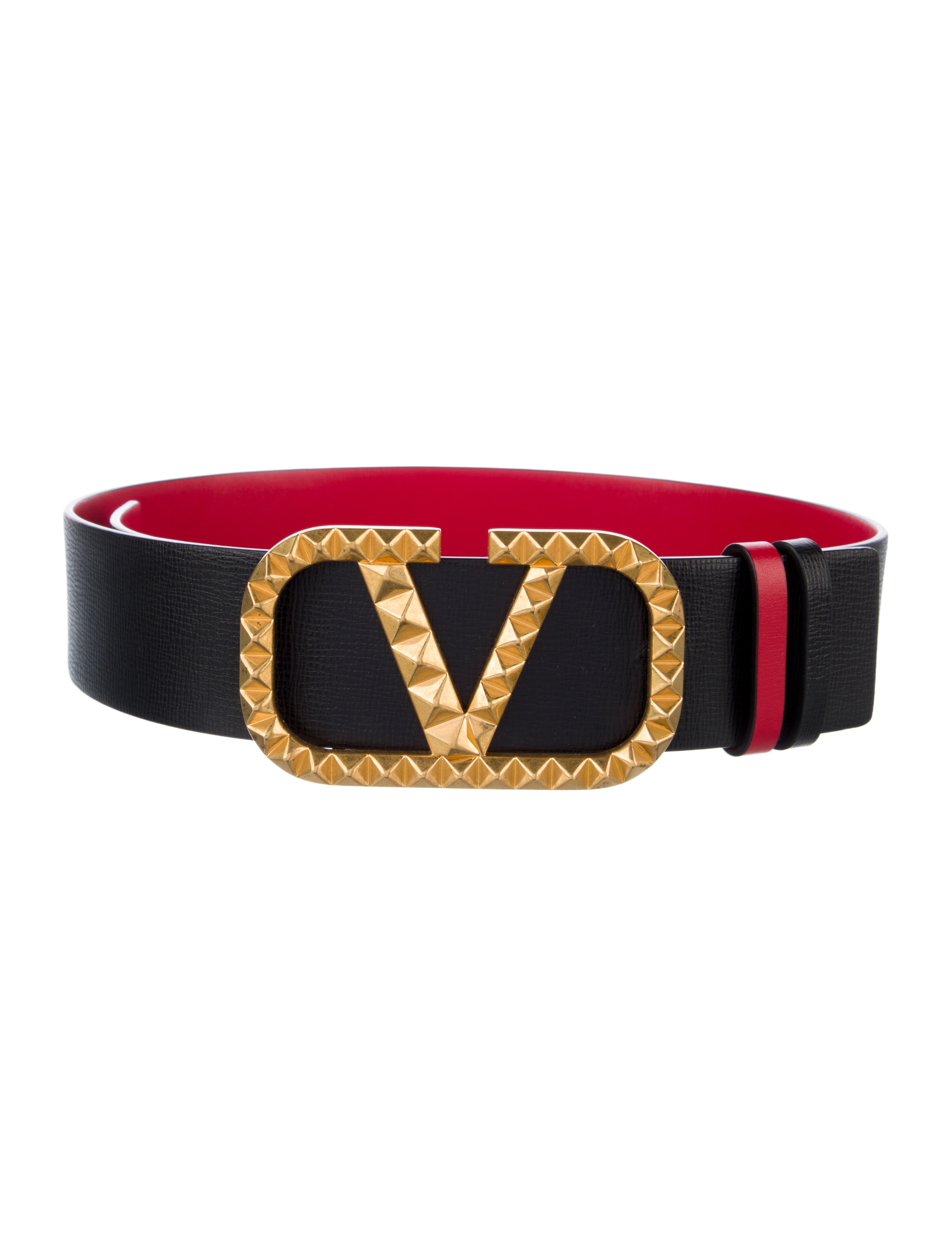 Valentino Leather Waist Belt
