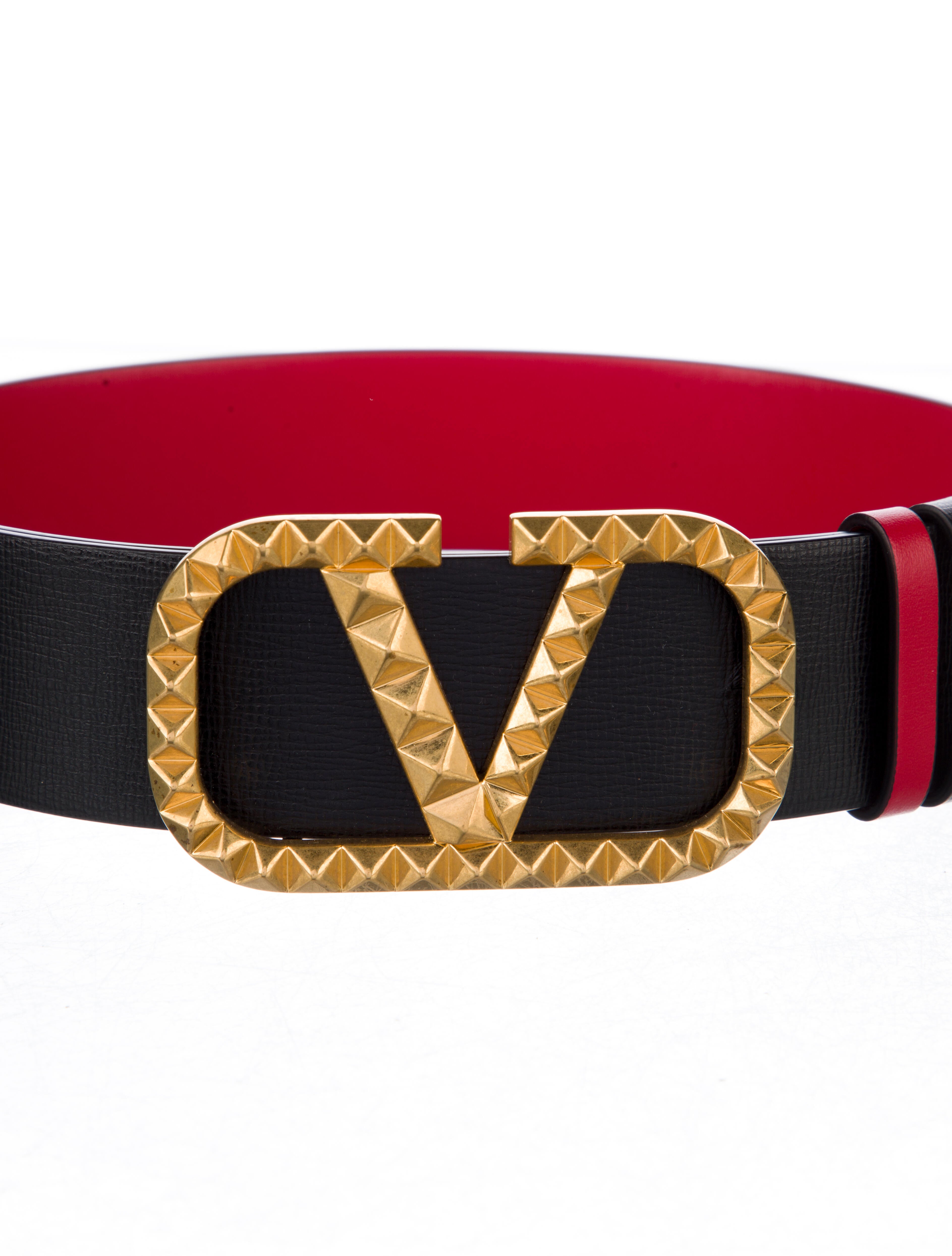 Valentino Leather Waist Belt