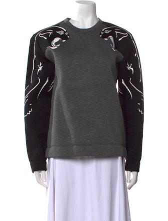 Valentino Wool Printed Sweater