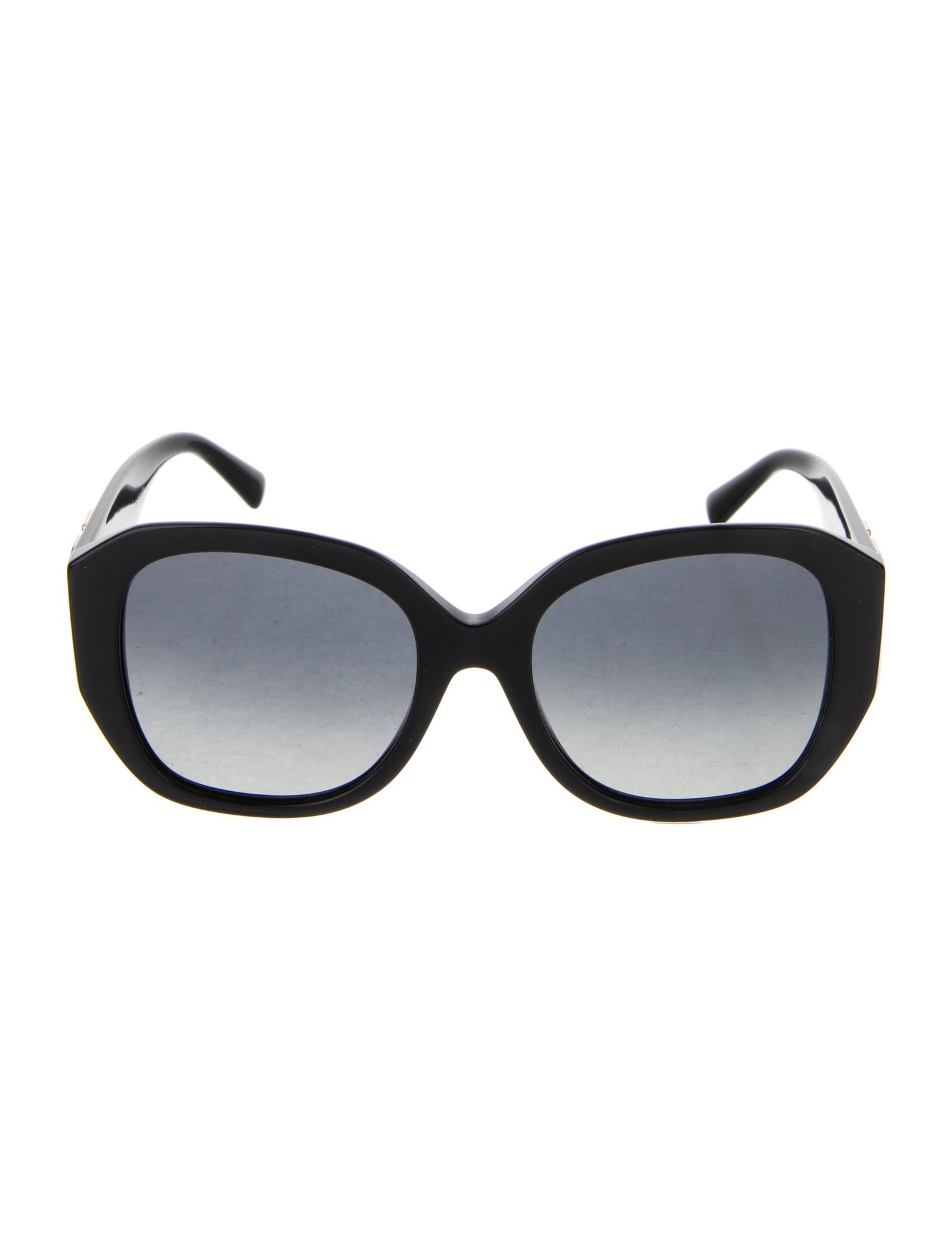 Valentino Rockstud Accents Oversize Sunglasses