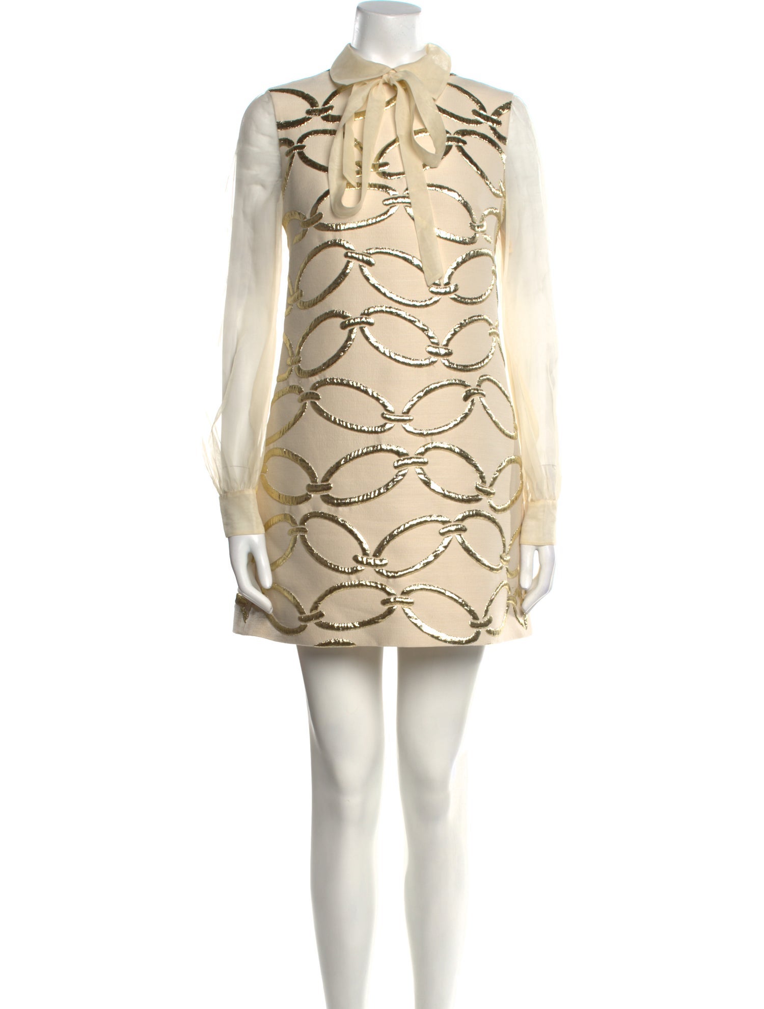 Valentino Printed Mini Dress