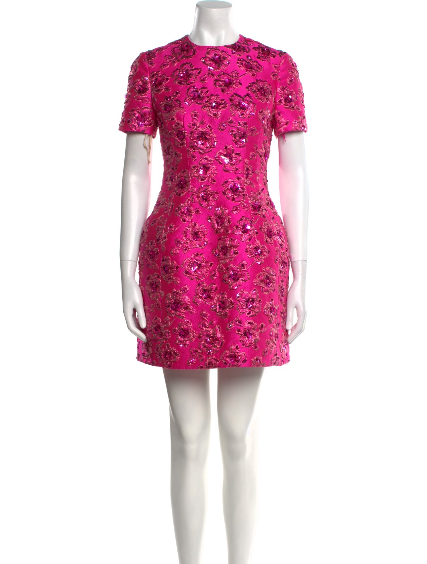 Valentino Floral Print Mini Dress