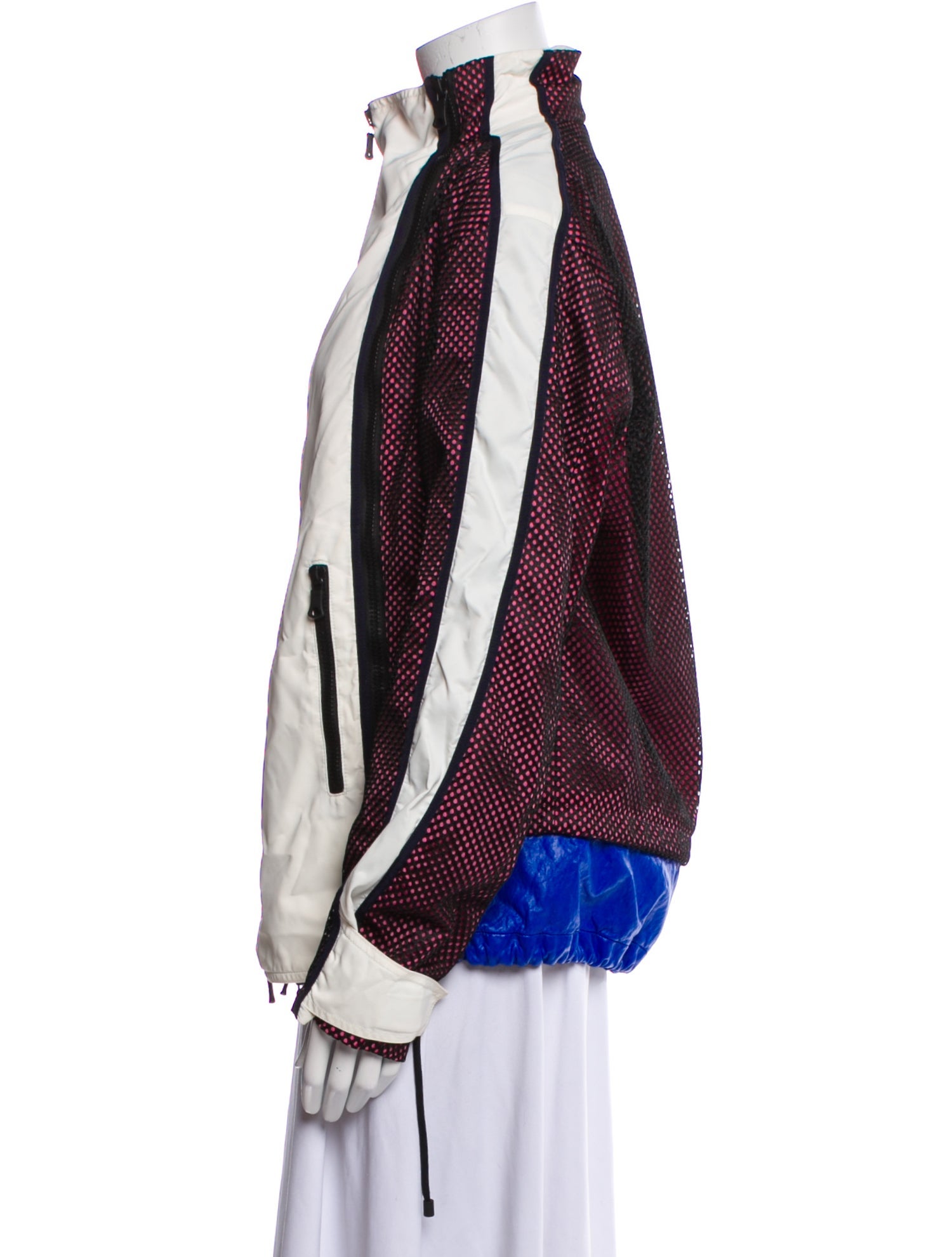 Valentino Colorblock Pattern Jacket