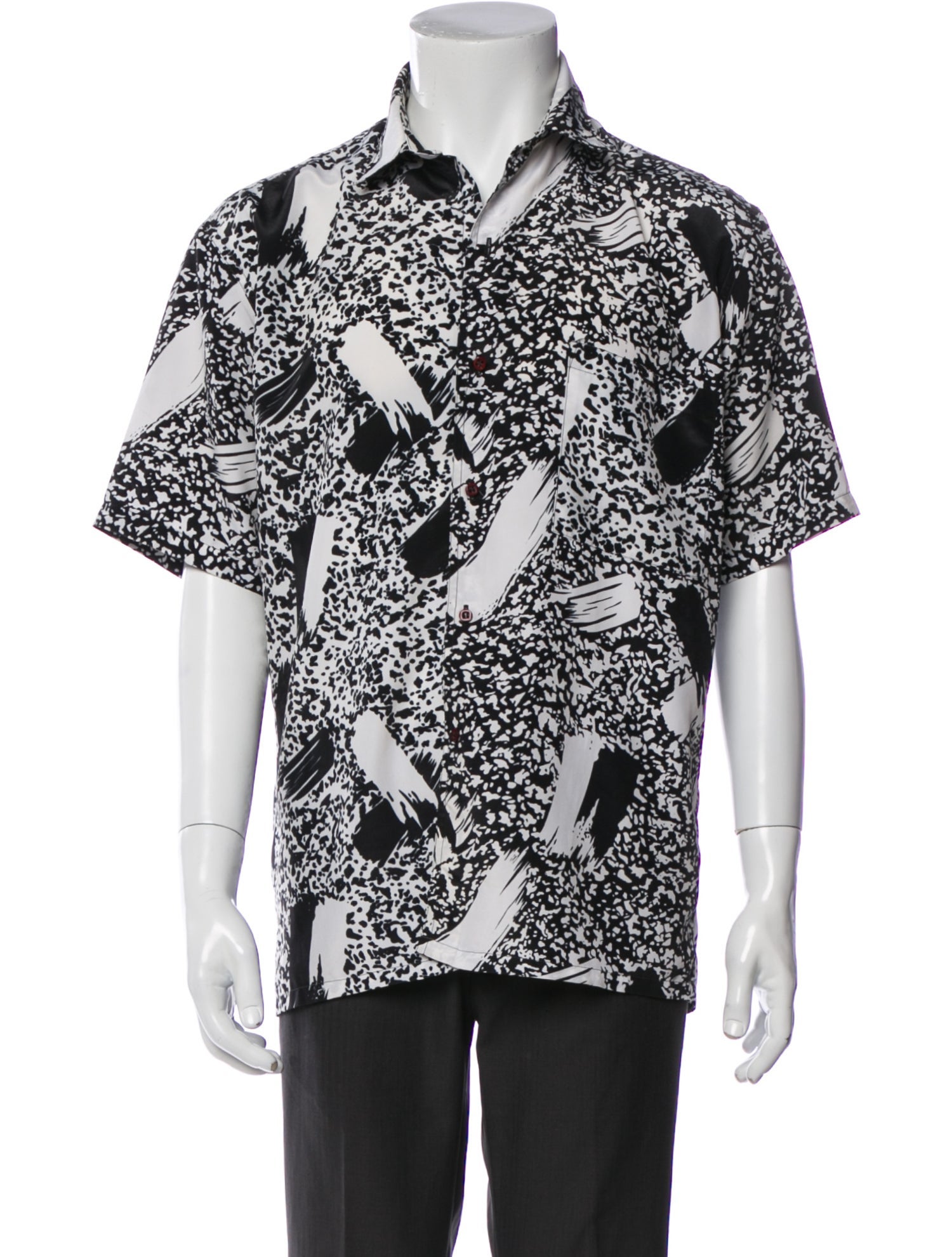 Valentino Printed Short Sleeve Shirt
