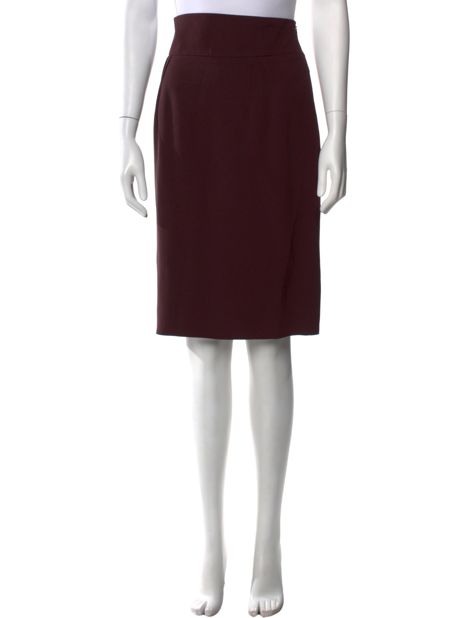 Valentino Bow Accents Knee-Length Skirt