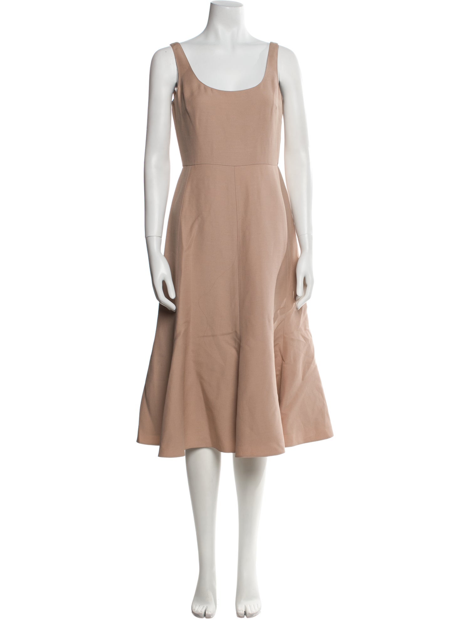 Valentino Virgin Wool Midi Length Dress