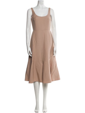 Valentino Virgin Wool Midi Length Dress