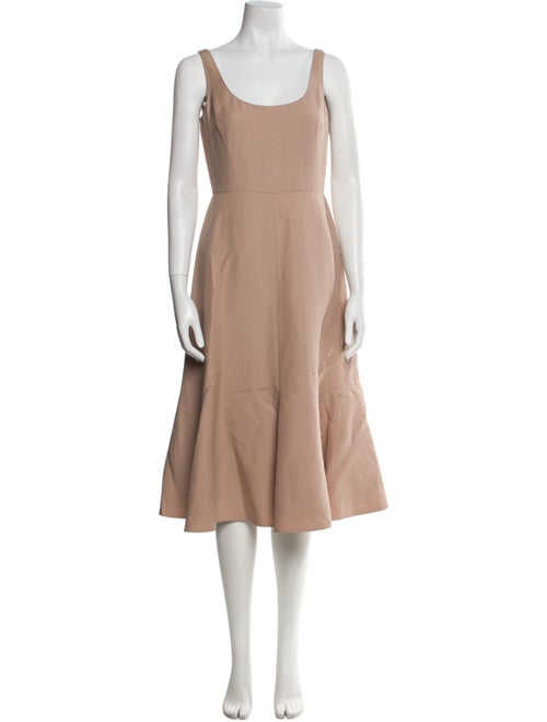 Valentino Virgin Wool Midi Length Dress