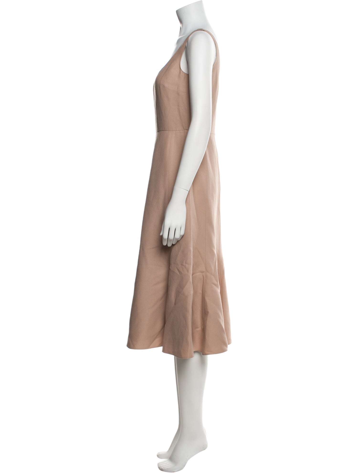 Valentino Virgin Wool Midi Length Dress