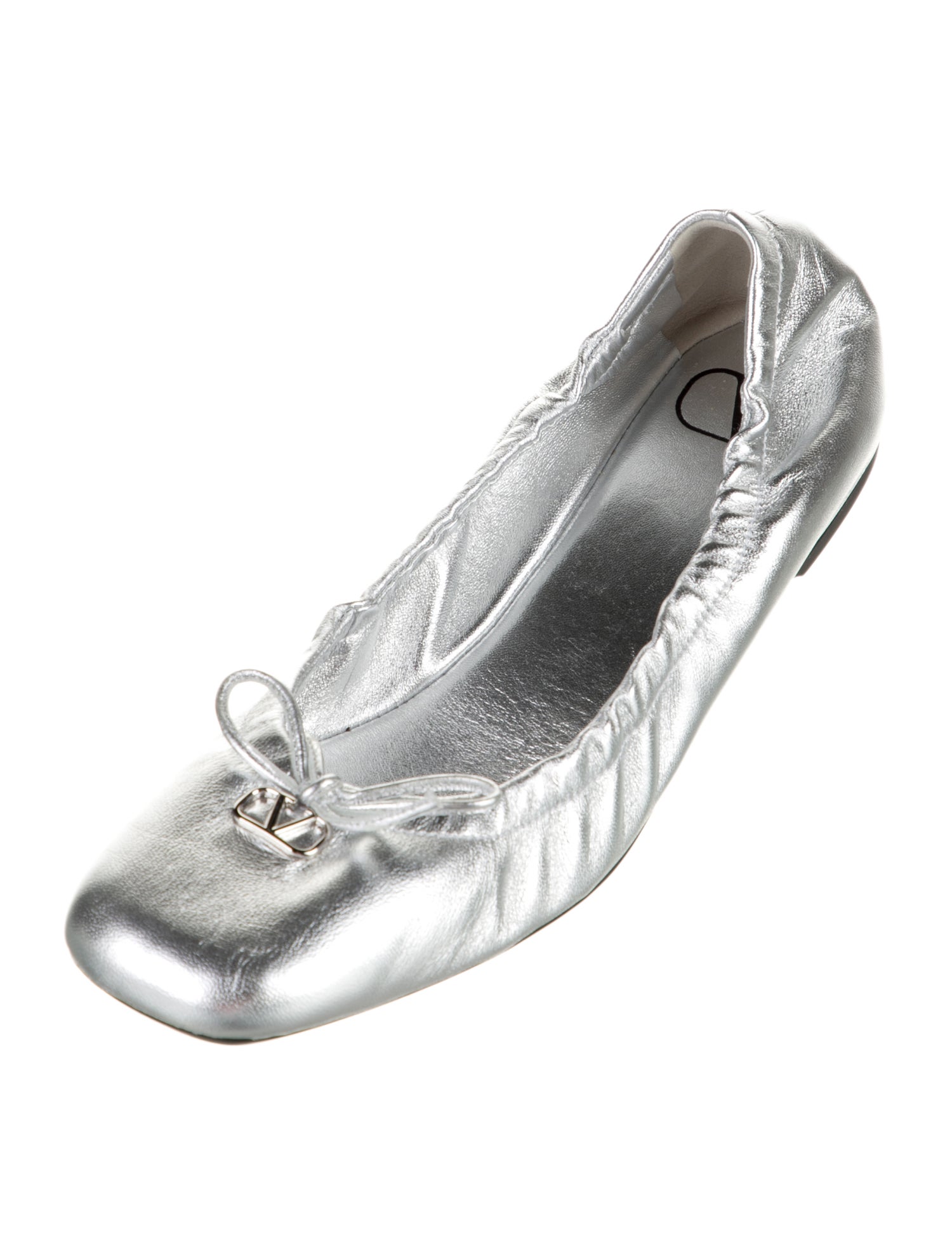 Valentino Leather Ballet Flats