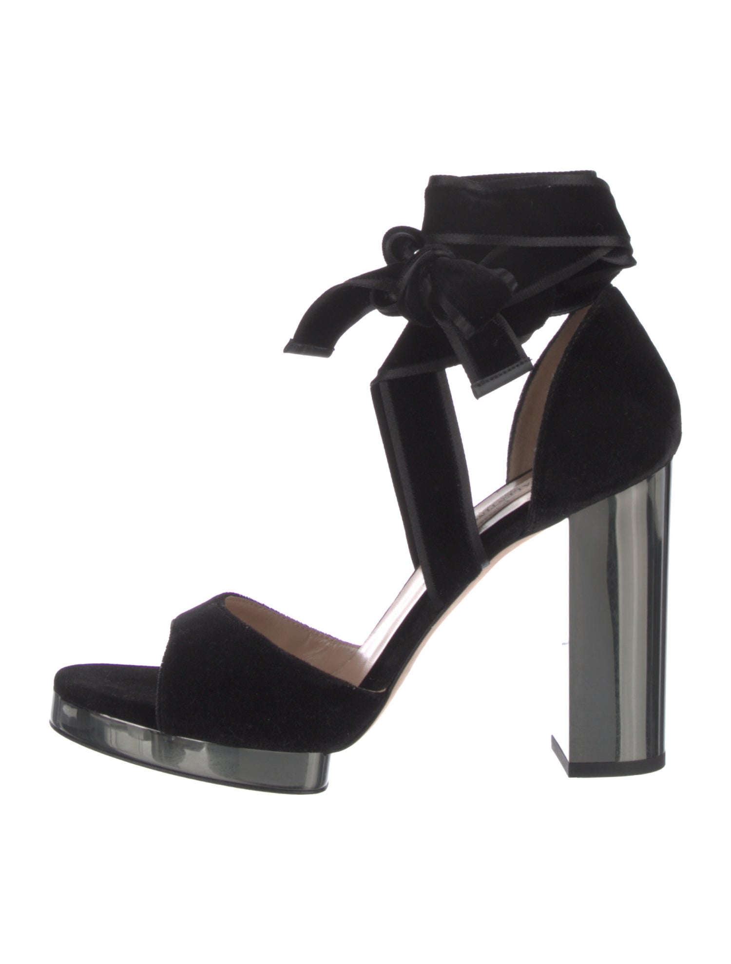 Valentino Velvet Sandals