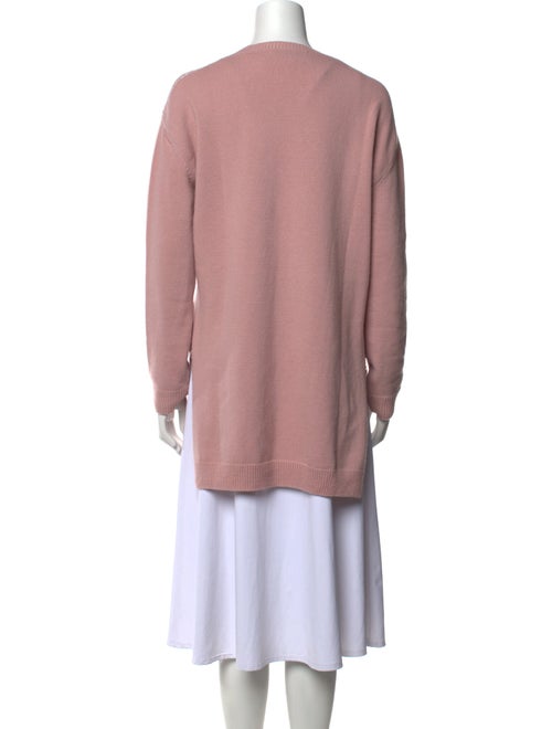 Valentino Virgin Wool Lace Pattern Sweater