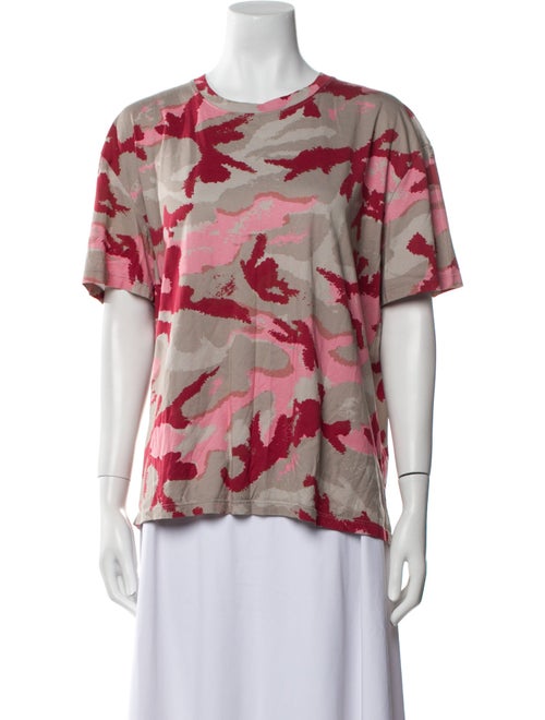 Valentino Printed Crew Neck T-Shirt