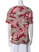 Valentino Printed Crew Neck T-Shirt