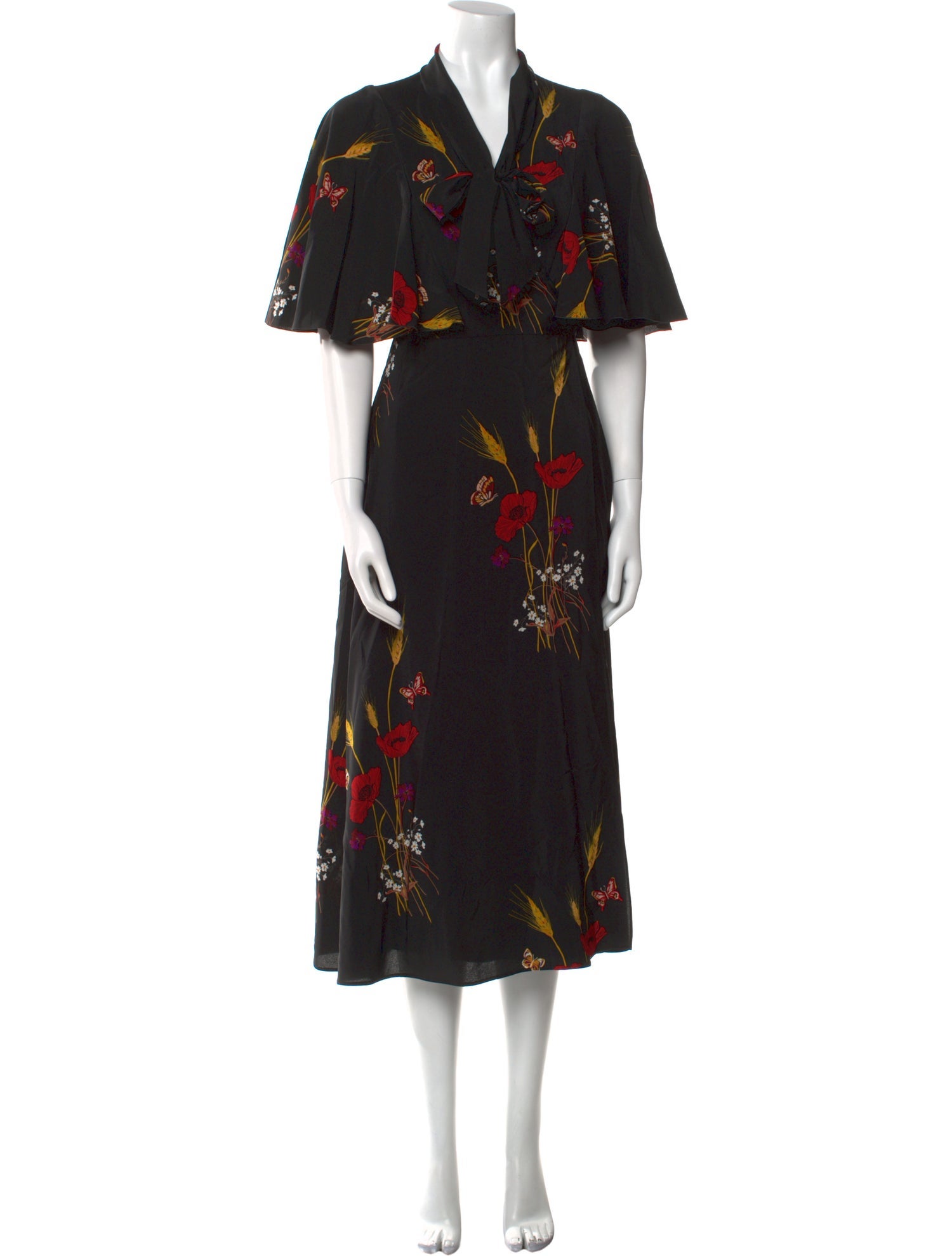 Valentino Silk Long Dress - Black Dresses, Clothing - VAL515484 | The RealReal Valentino Silk Long Dress - Black Dresses, Clothing - VAL515484 | The RealReal