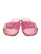 Valentino Leather Slides