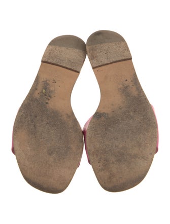 Valentino Leather Slides